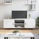 TV-Schrank Weiß 150x30x50 cm Holzwerkstoff