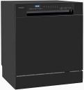 Exquisit GSP508-030D Tischgeschirrspüler, schwarz, 55 cm breit *ANGEBOT*